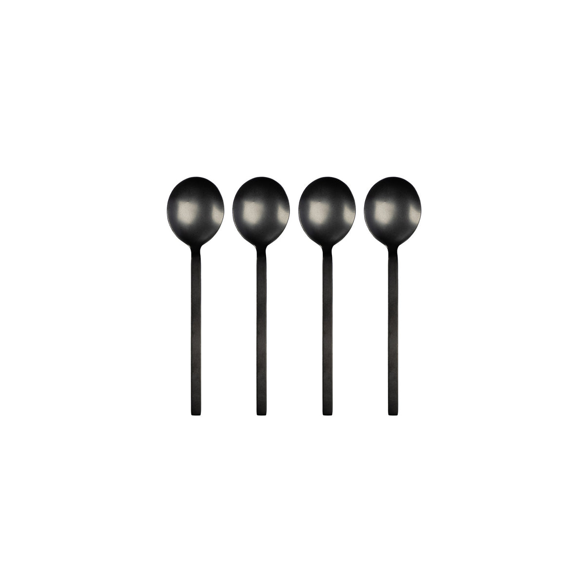 Leeff Spoons Charlot, set of 4 black