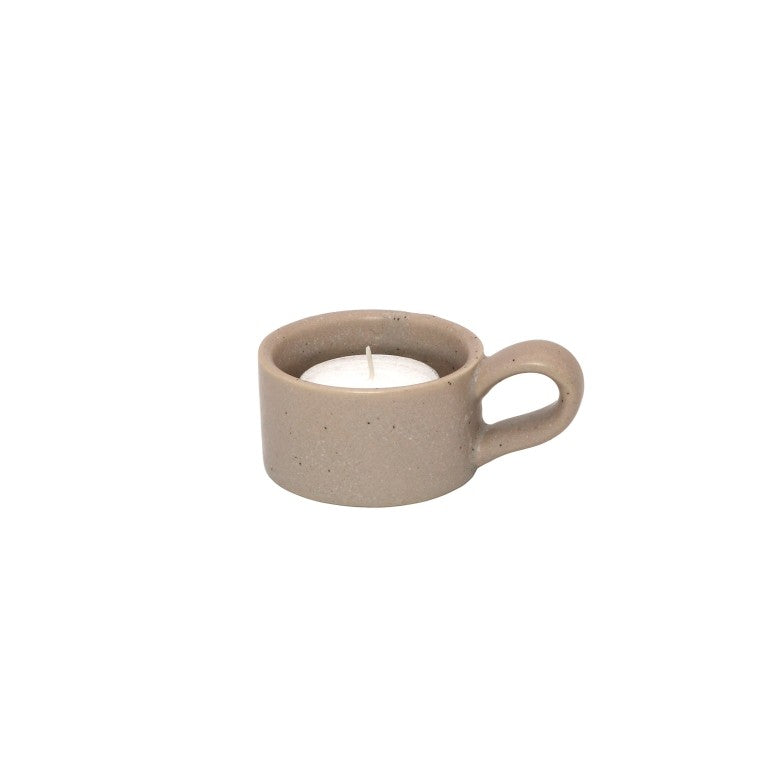 Leeff Tealight holder Tara taupe