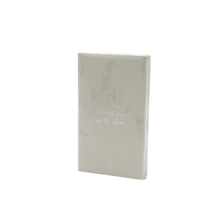Leeff Napkins - Jij bent om op te eten