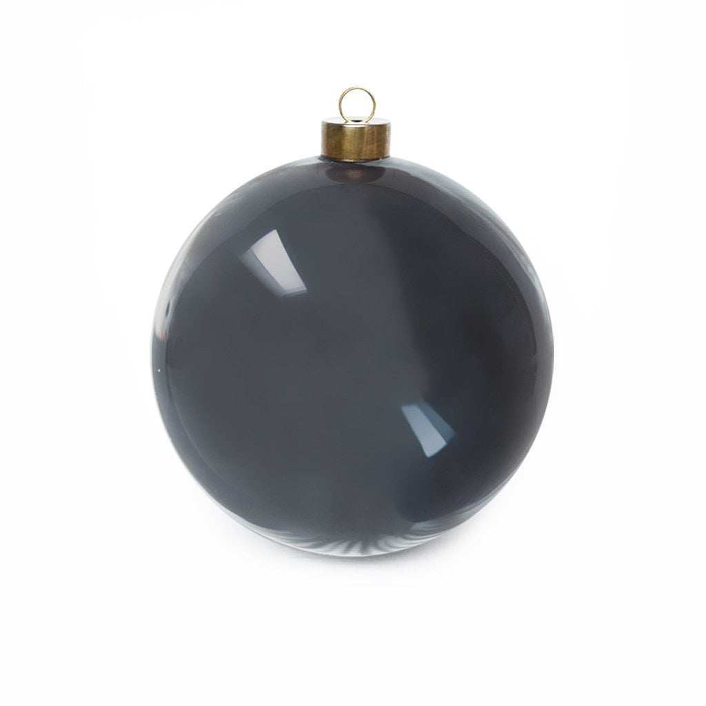 Leeff Weihnachtskugel Cis Dunkelgrau L