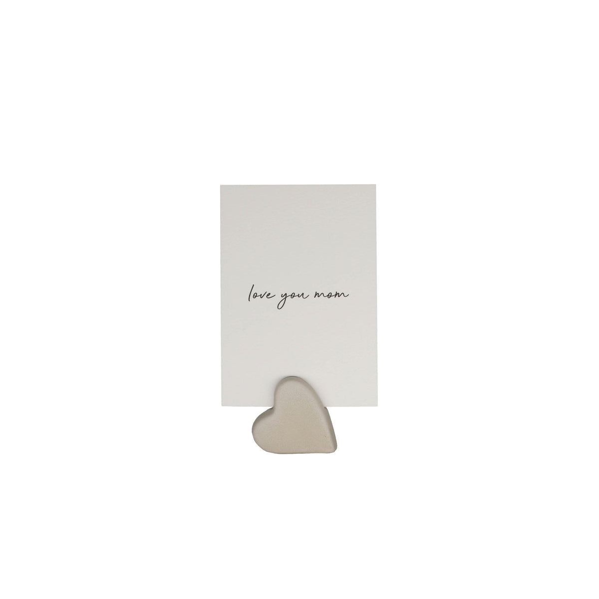 Leeff Card Holder Claire with card - Love you mom