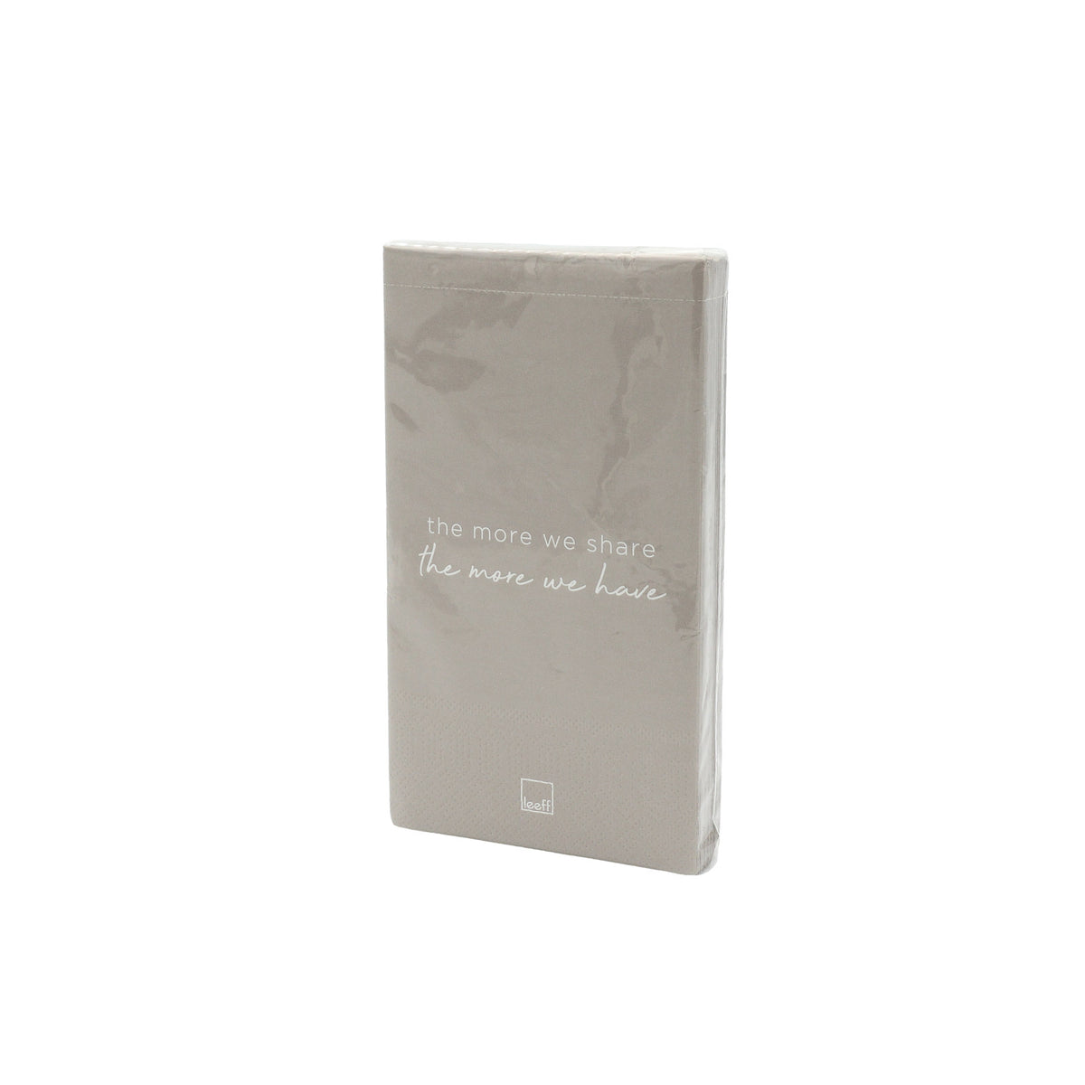 Leeff Napkins - The more we share the more we have