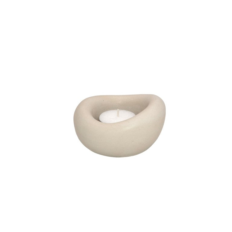 Leeff Tealight holder Tom creme