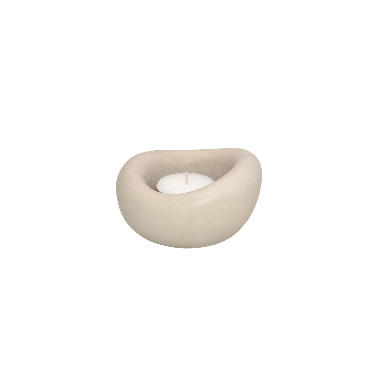 Leeff Tealight holder Tom creme