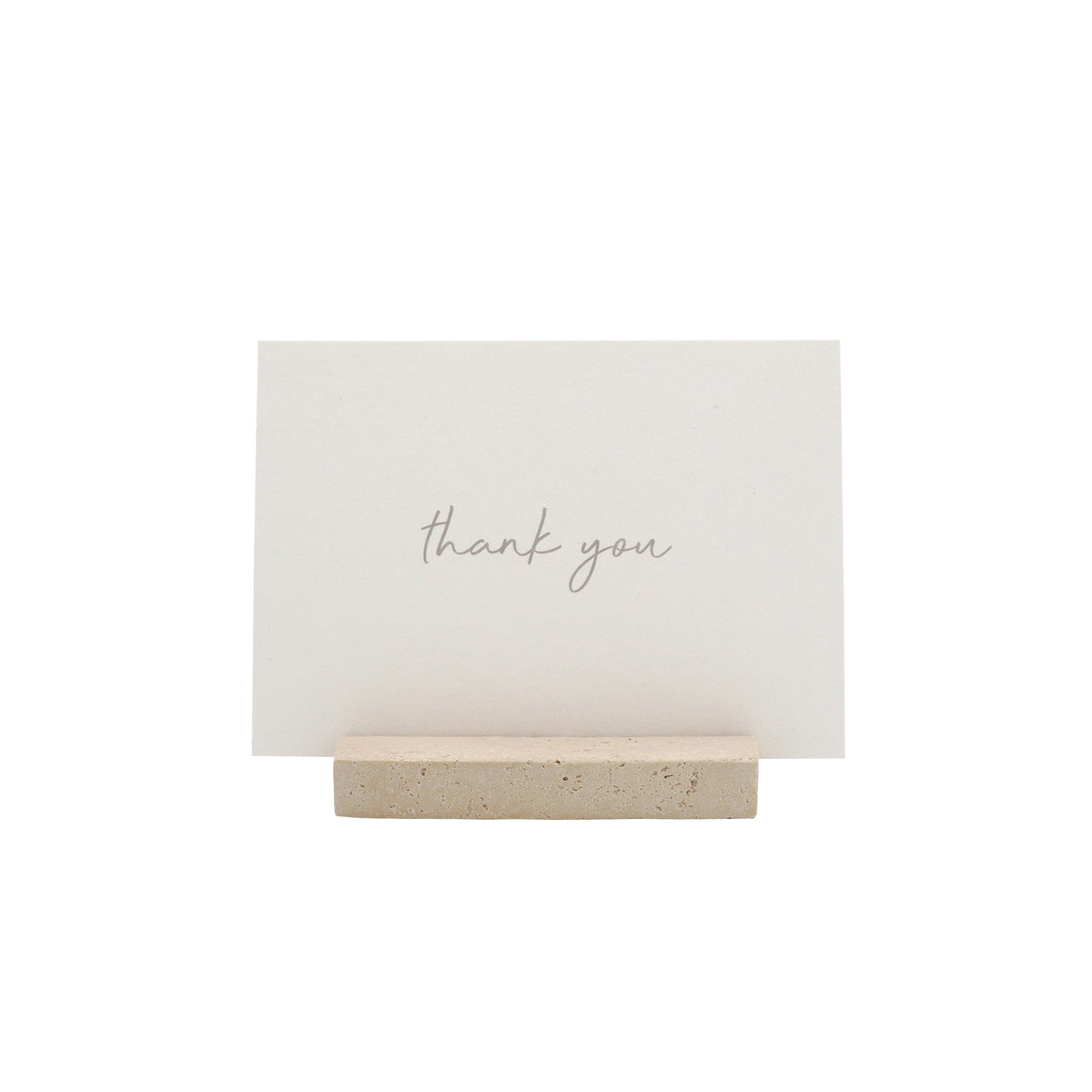 Leeff Card Holder Chantal with card - Thank you