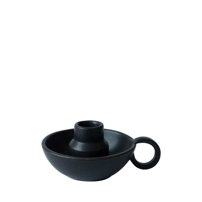 Leeff Candle Holder Chris Black