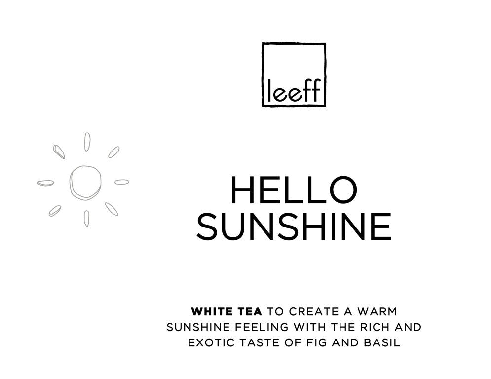 Leeff Tea - Hello Sunshine