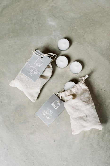 Leeff Tealights - Speciaal Voor Jou, set of 10