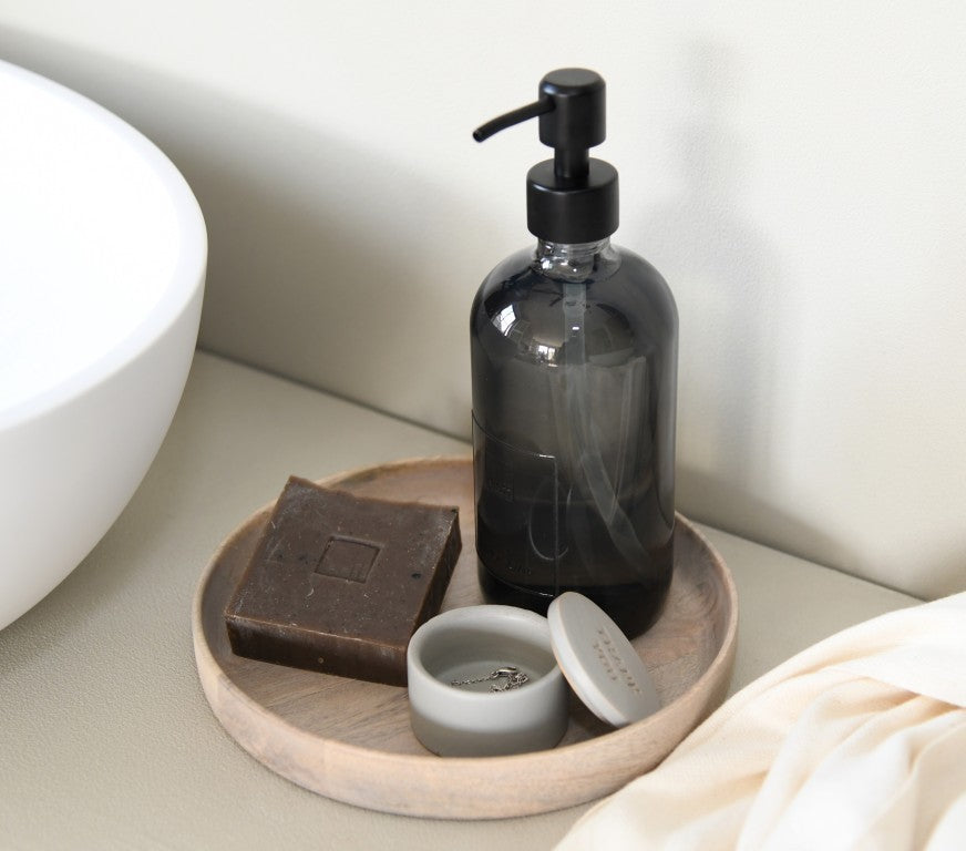 Leeff Hand Soap Glass Bottle - Fabulous Fig