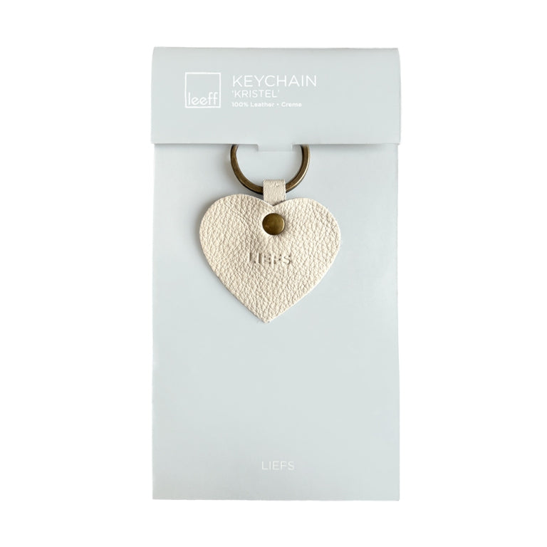 Leeff Keychain Kristel creme - Liefs