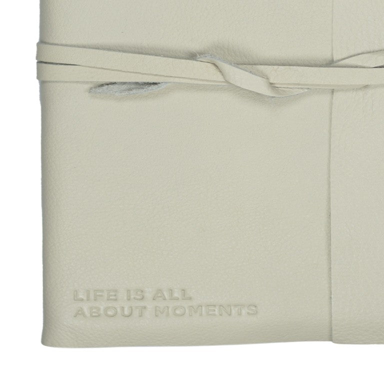 Leeff Notebook Noah creme A5 – Life is all about moments