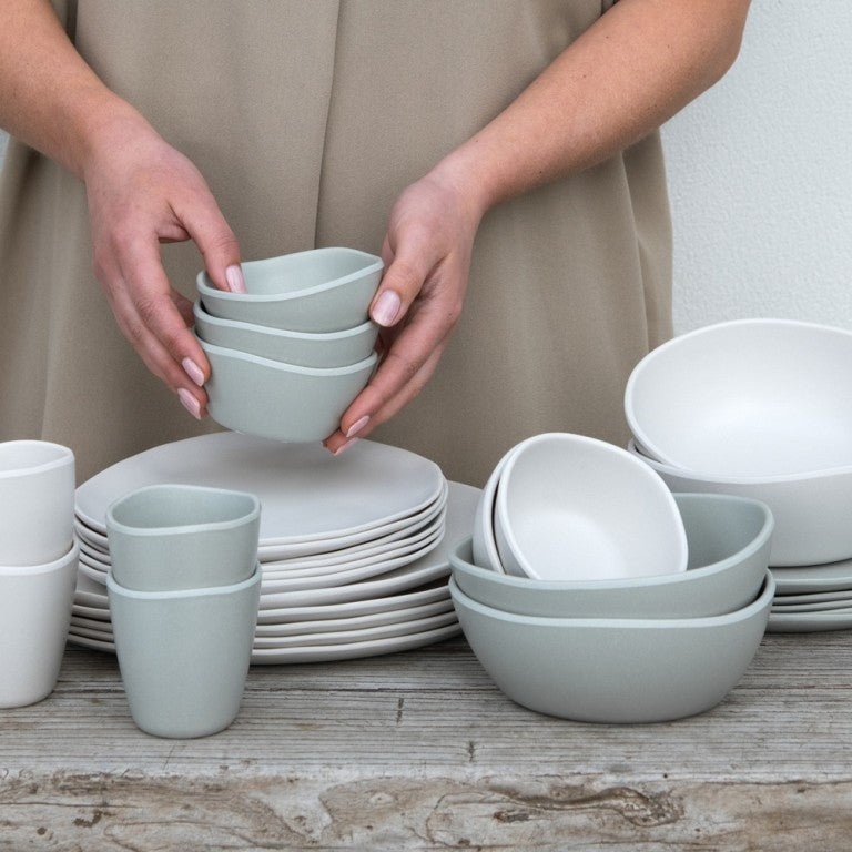 Leeff Outdoor breakfast plate Owen - Grey