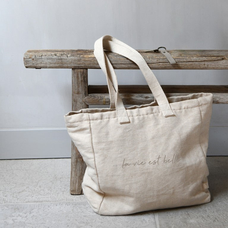 Leeff Tote Bag Tooske - La vie est belle