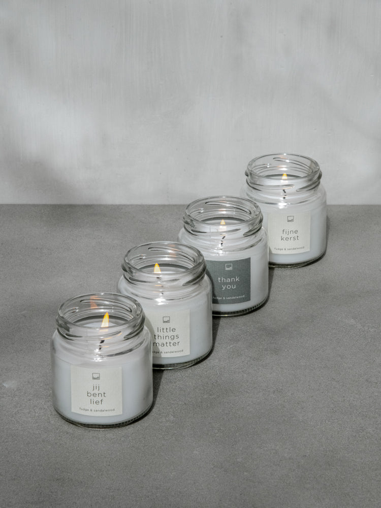 Leeff Jar Candle S - Little things matter