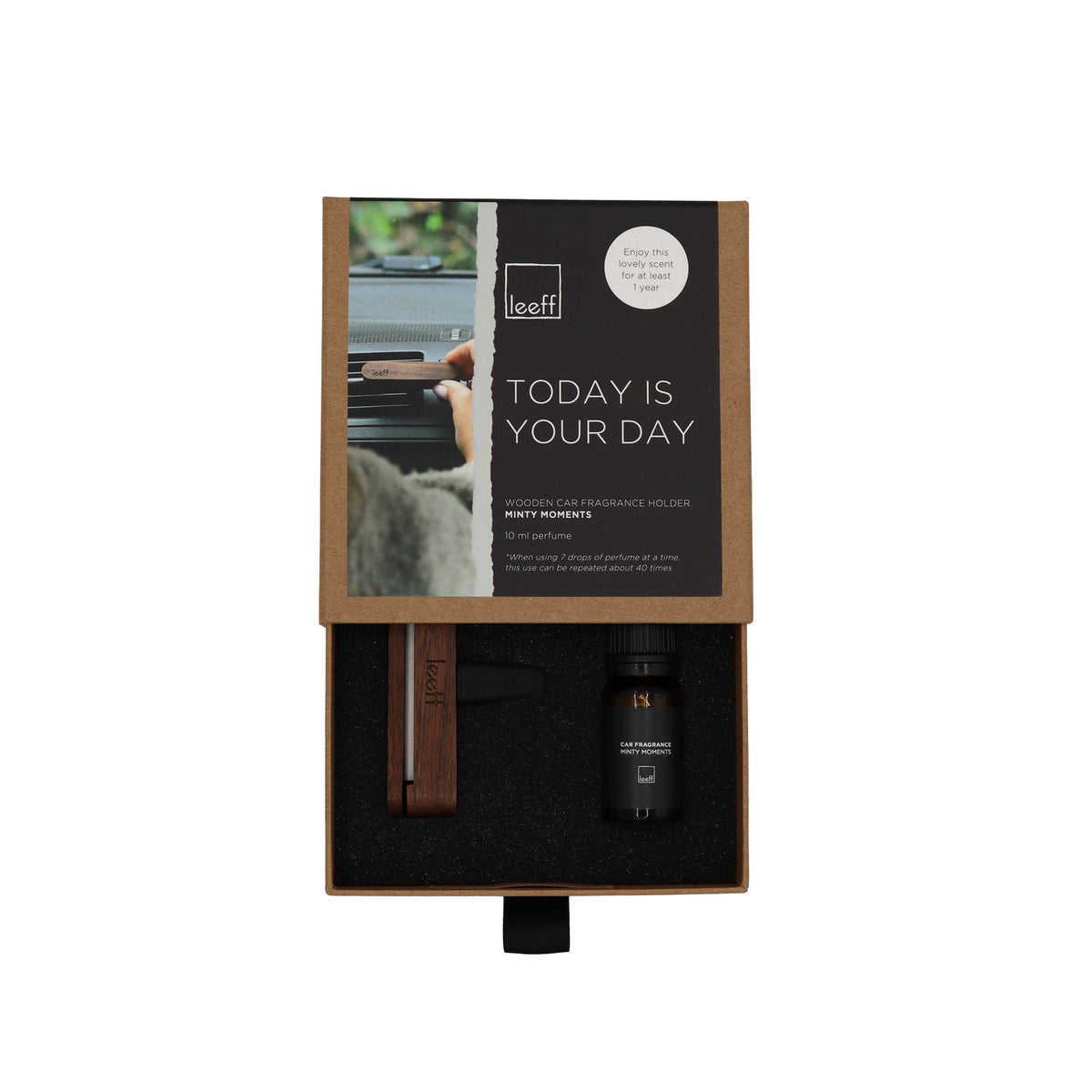 Leeff Car fragrance Minty Moments - Today is your day