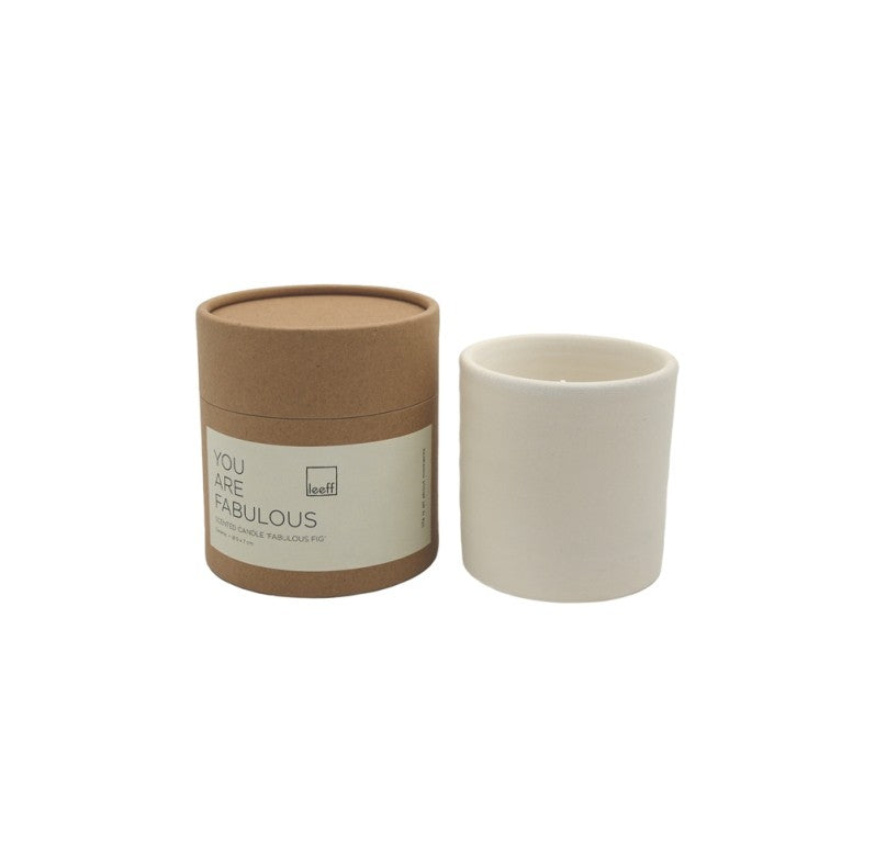 Leeff Scented Candle Fabulous Fig - You are fabulous