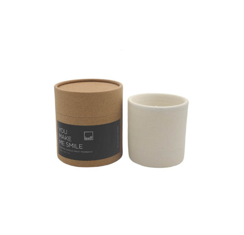 Leeff Scented Candle Minty Moments - You make me smile