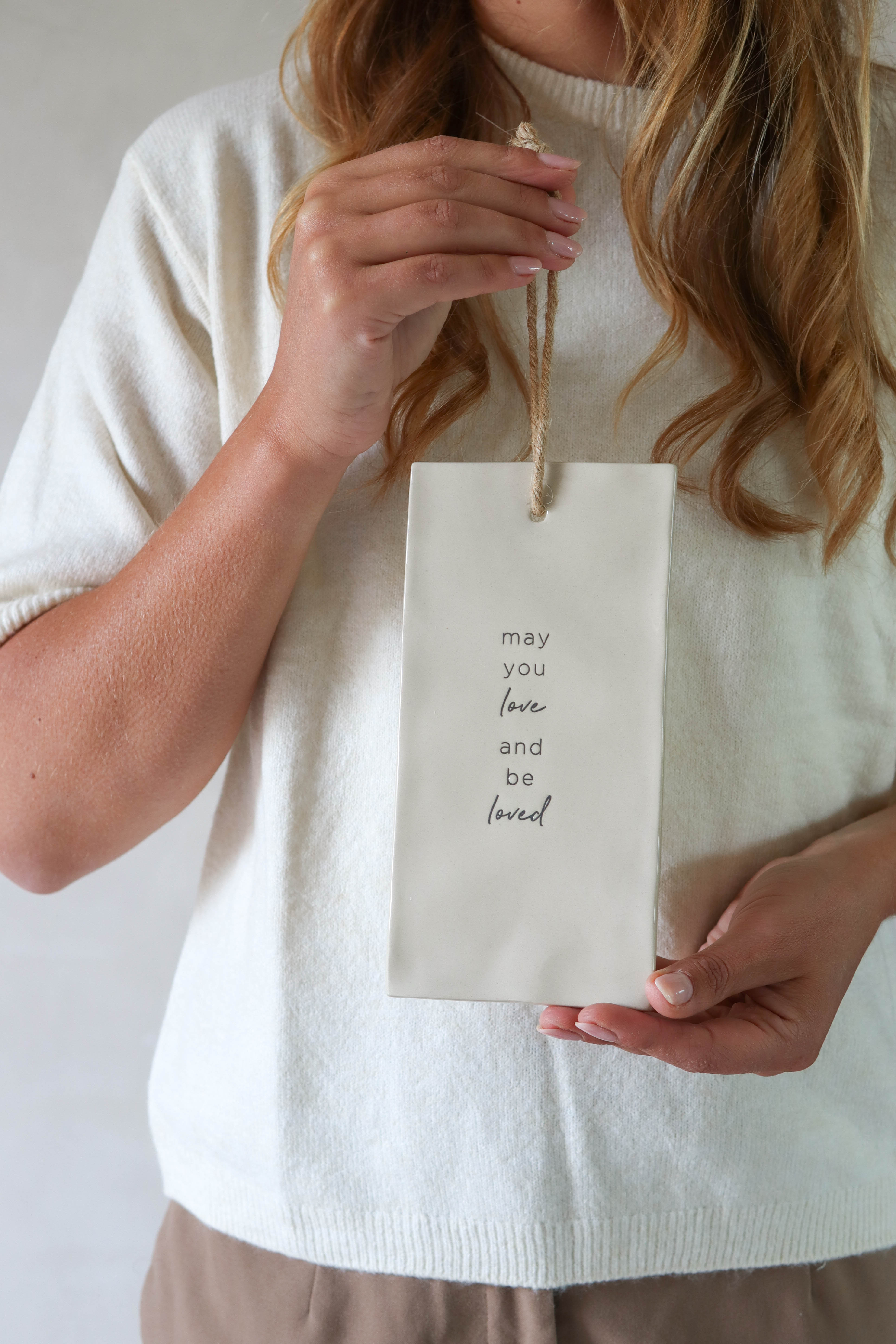 Leeff Deco Tile Dex - May you love and be loved