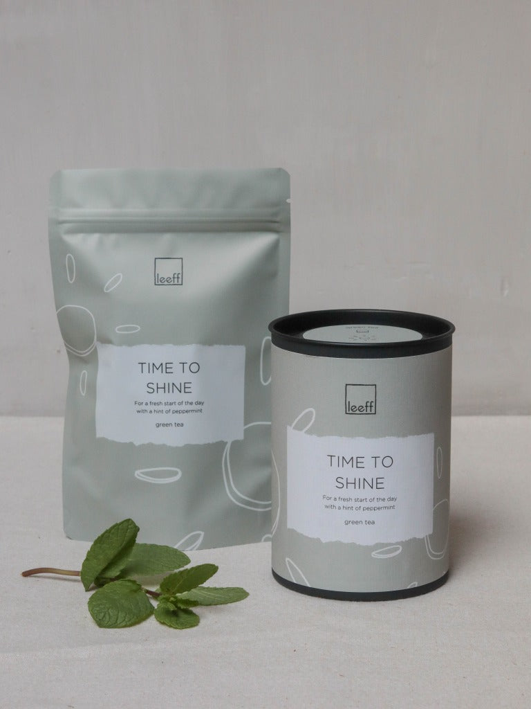 Leeff Tea giftbag - Time to shine