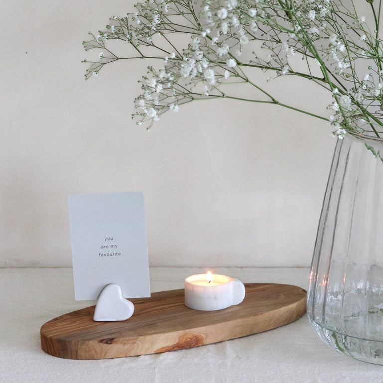 Leeff Card Holder Claire with card - You are my favourite