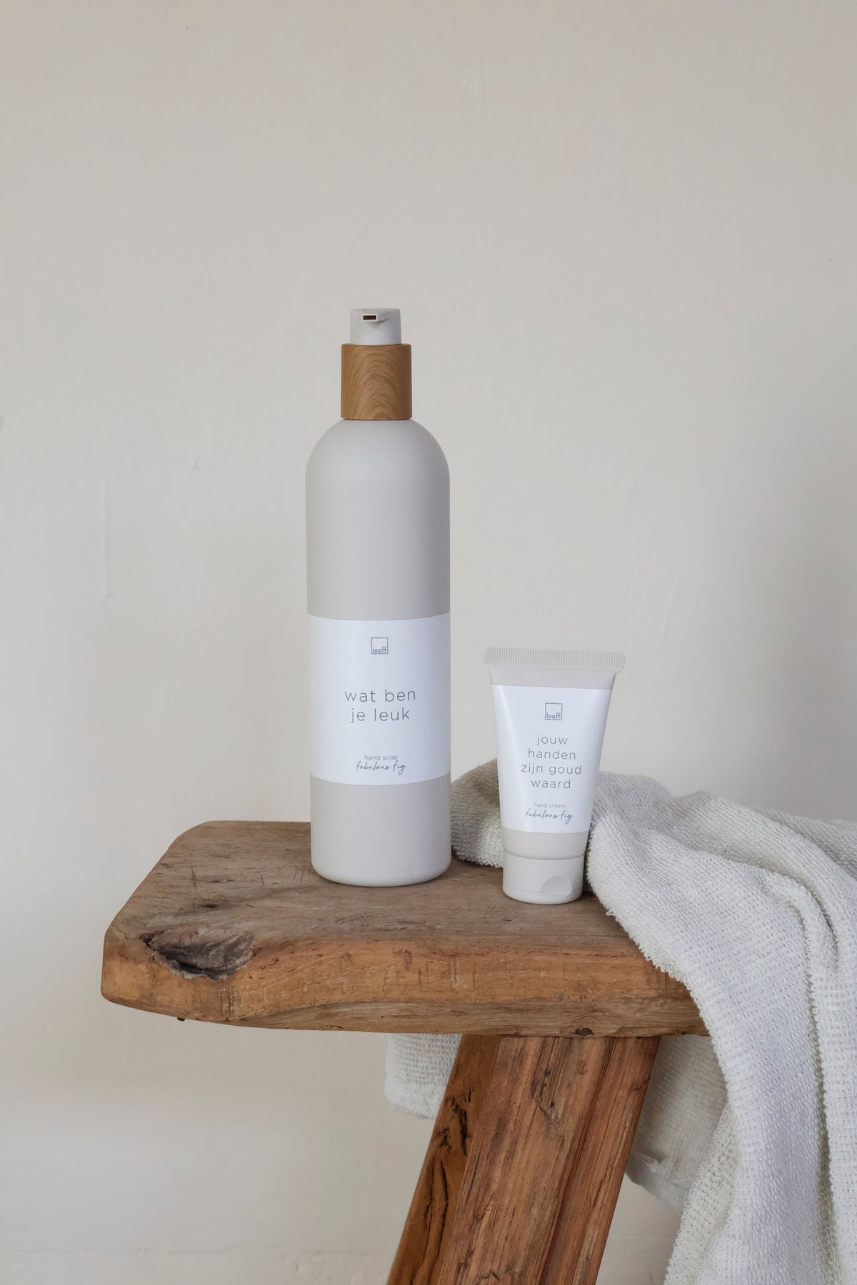 Leeff Hand cream Fabulous Fig - Jouw handen zijn goud waard