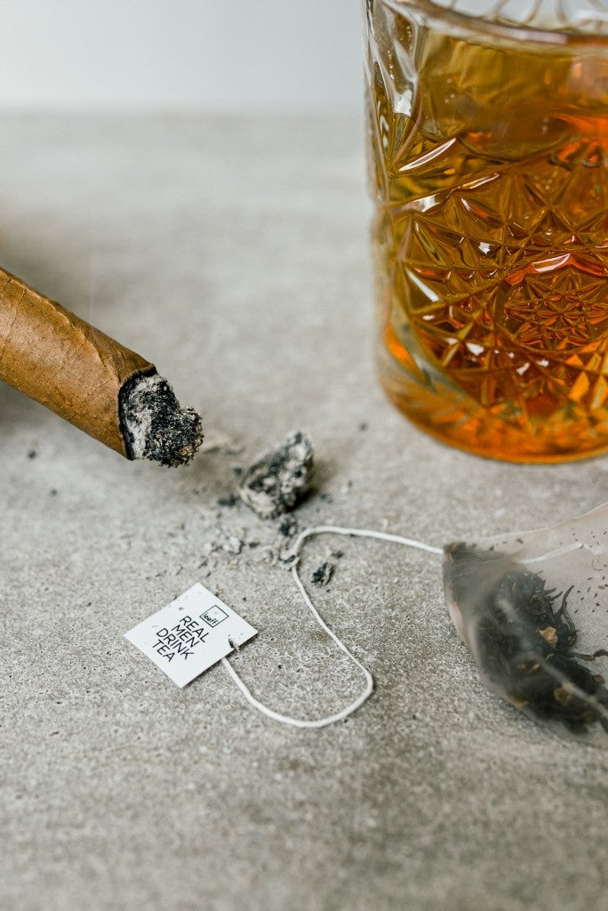 Leeff Tea giftbag - Real men drink tea