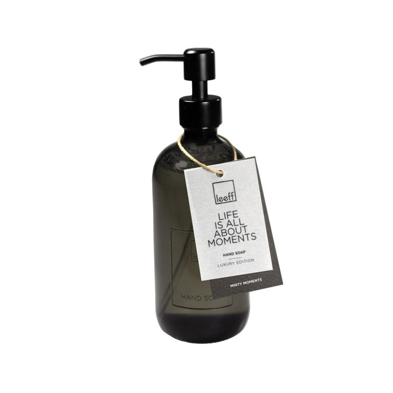 Leeff Hand Soap Glass Bottle - Minty Moments