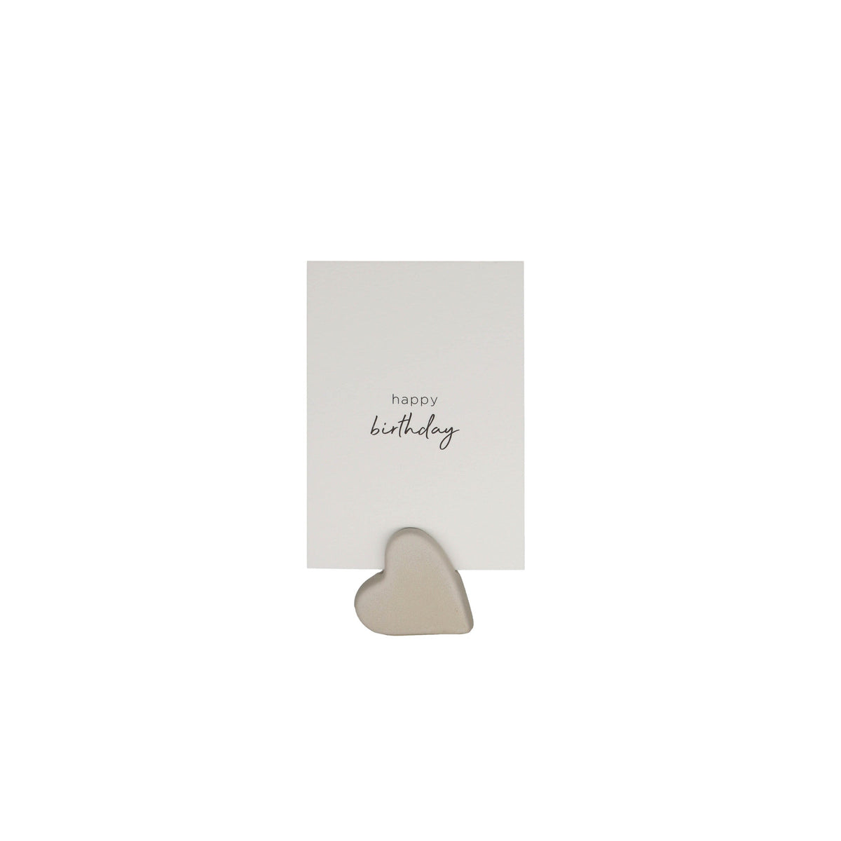 Leeff Card Holder Claire with card - Happy birthday