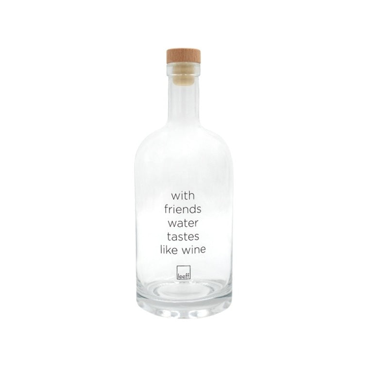 Leeff Water Bottle Wendy - With friends water tastes like wine
