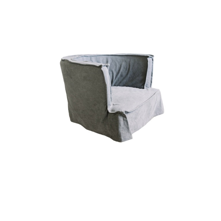 Leeff by Netty - Woody Chair Cover Dark Grey