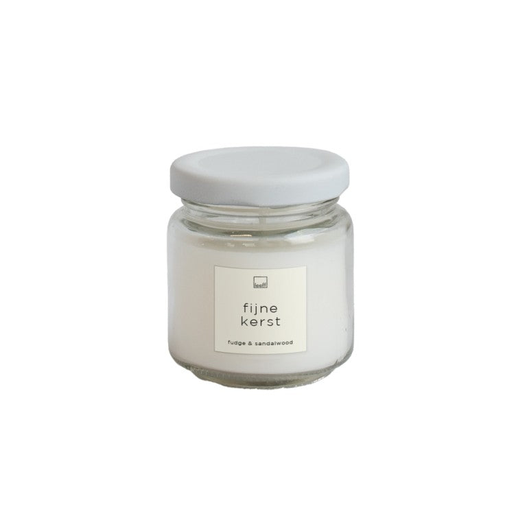 Leeff Jar Candle S - Fijne kerst
