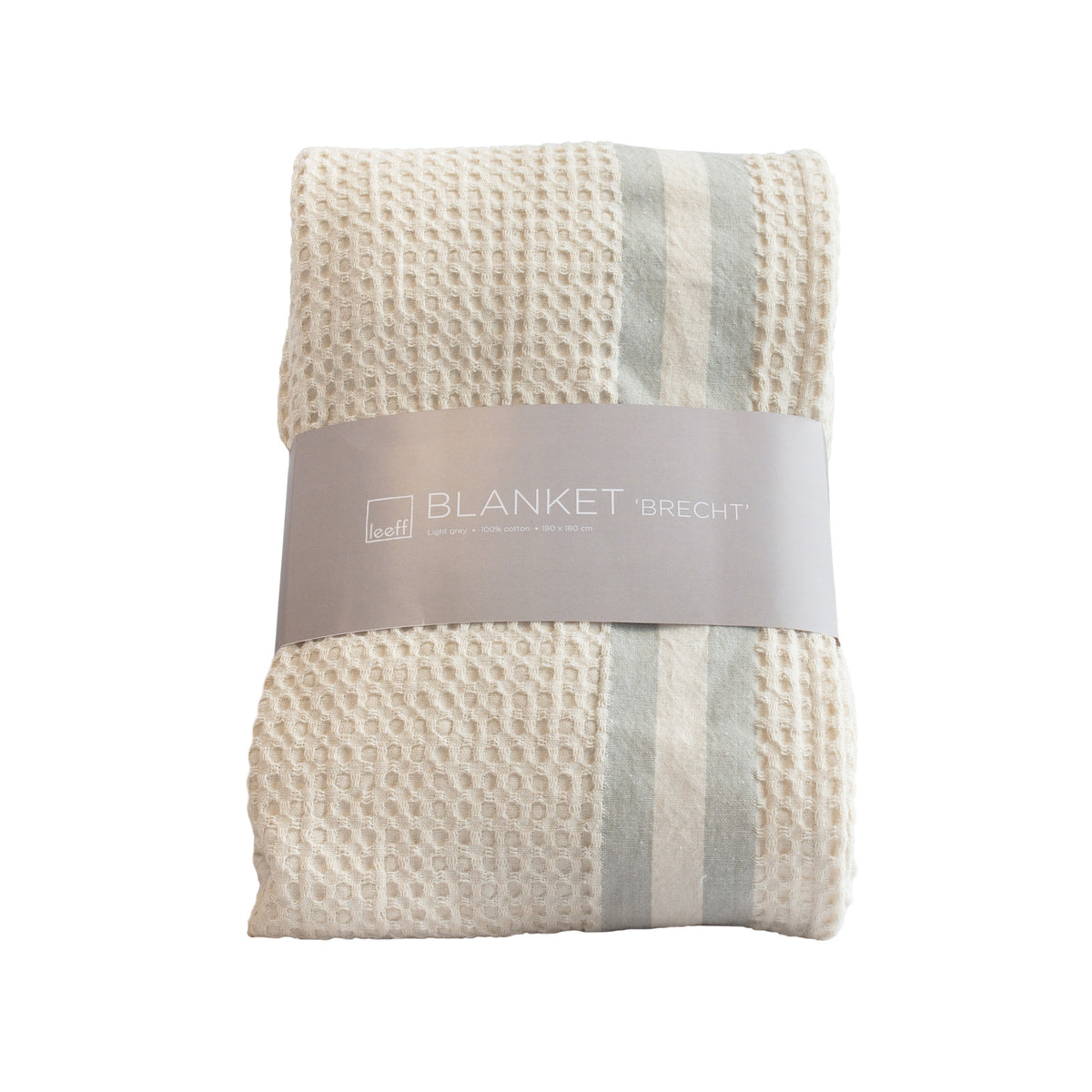 Leeff Blanket Brecht light grey