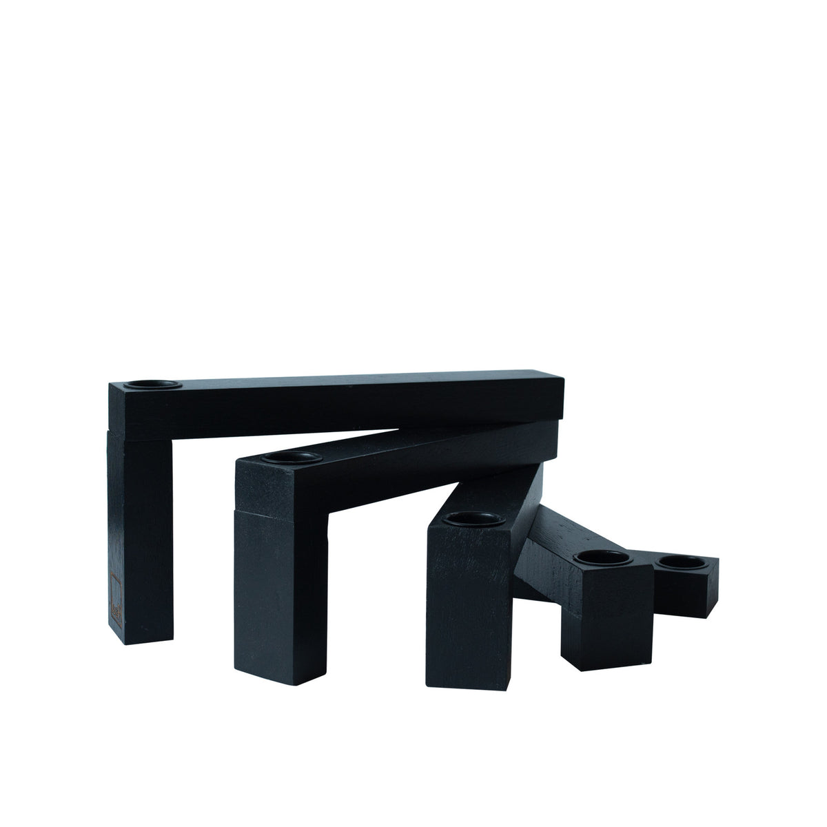 Leeff Kerzenhalter Coen schwarz