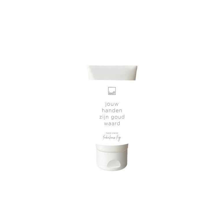 Leeff Hand cream Fabulous Fig - Jouw handen zijn goud waard