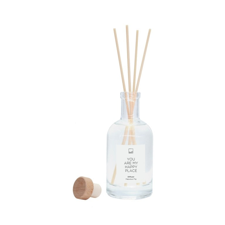 Leeff Diffuser Fabulous Fig - You are my happy place