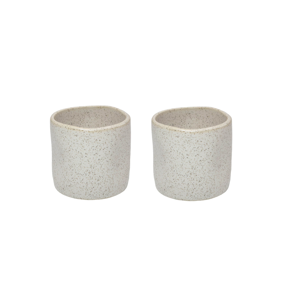 Leeff Mugs Melle sand, set of 2 - Warme knuffel