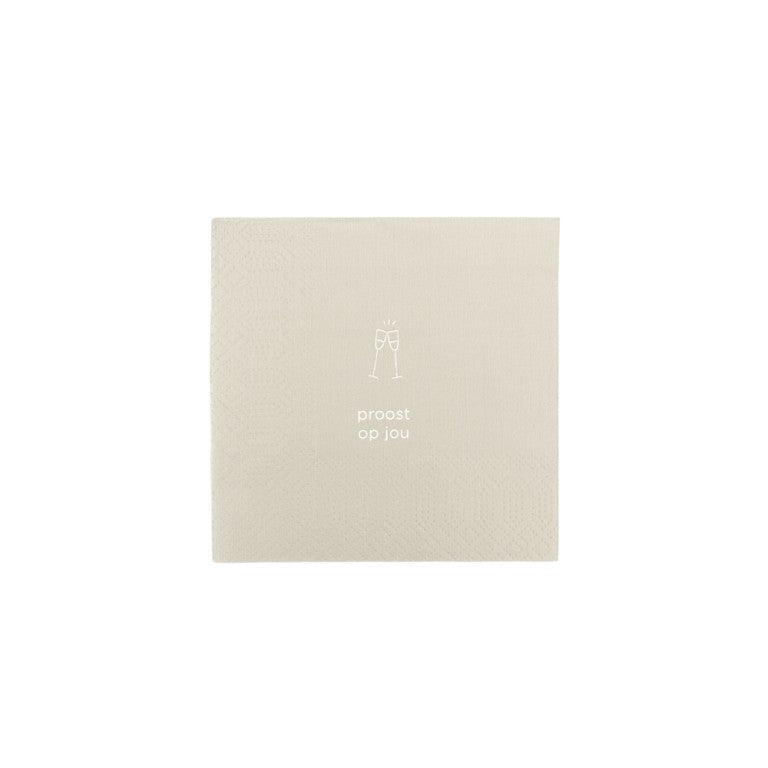 Leeff Napkins - Proost op jou
