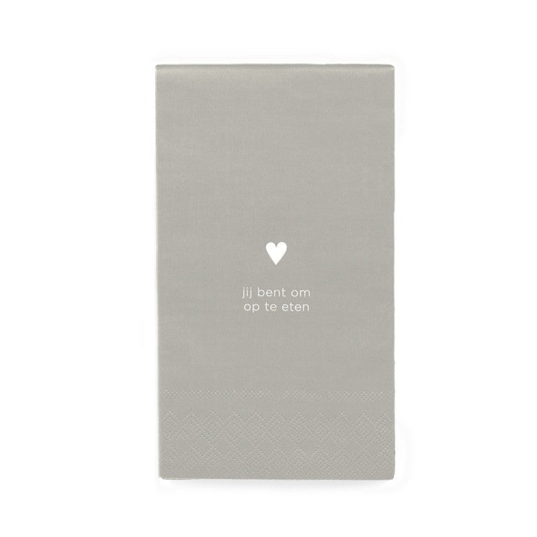 Leeff Napkins - Jij bent om op te eten