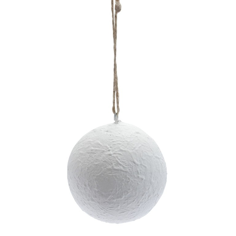 Leeff Ornament Odette ball white