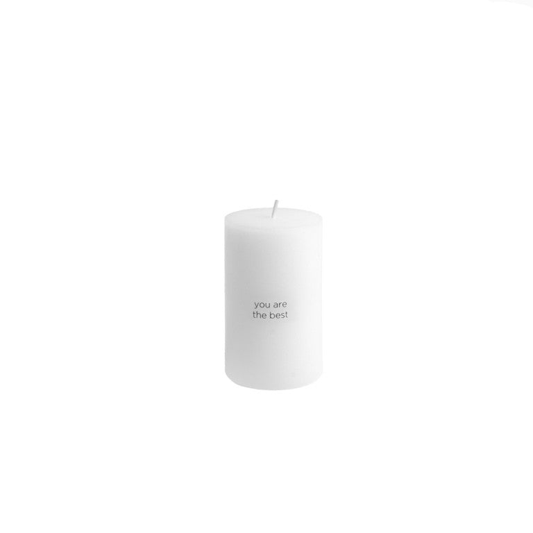 Leeff Pillar Candle - You are the best
