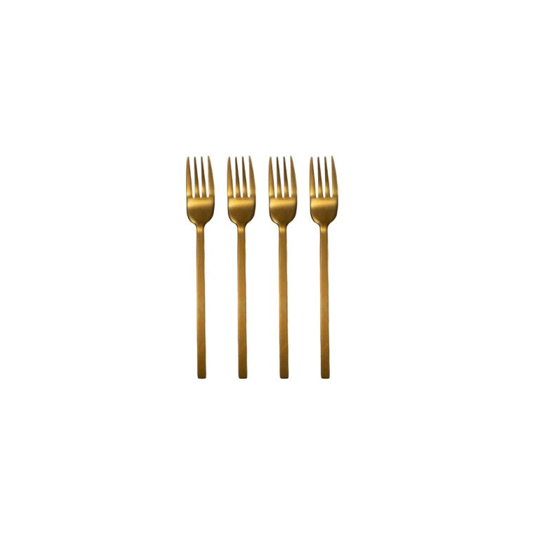 Leeff Forks Charlot, set of 4 rose gold