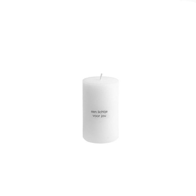 Leeff Pillar Candle - Een lichtje voor jou