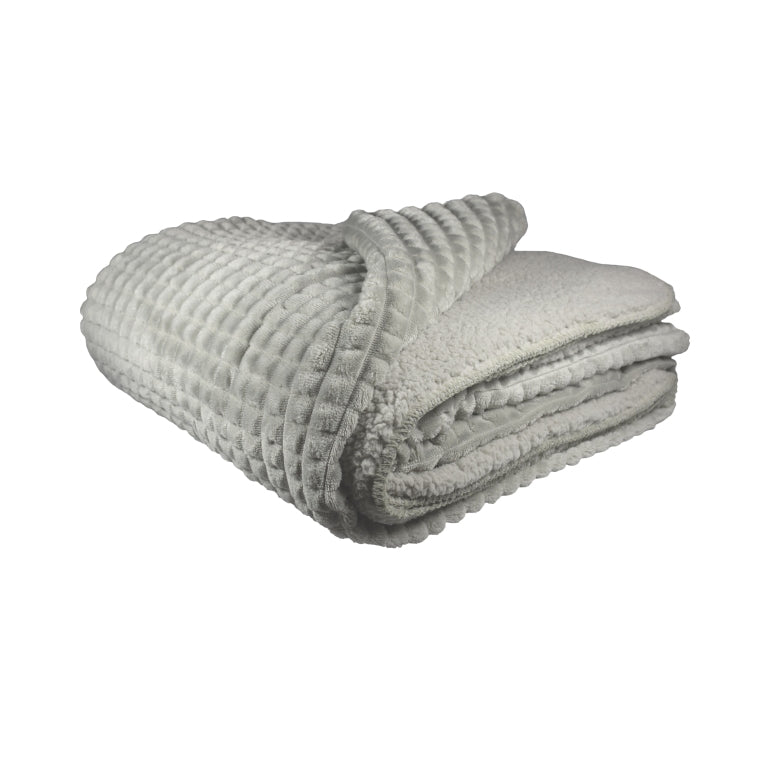 Leeff Plaid Puk light grey