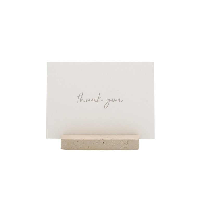Leeff Card Holder Chantal with card - Thank you