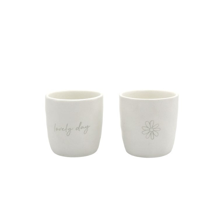 Leeff Mugs Daisy - Lovely Day, set of 2