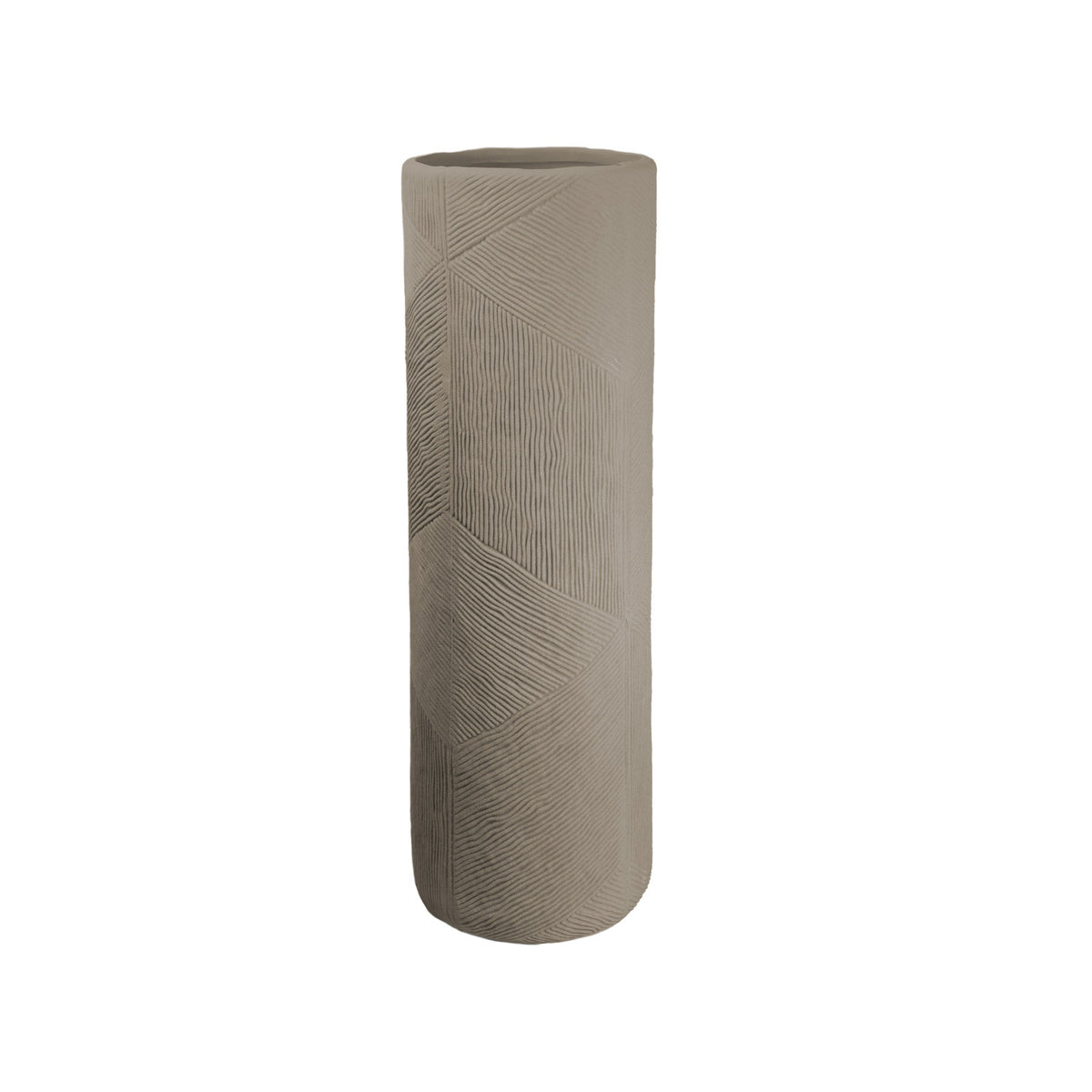 Leeff Vase Victor L taupe