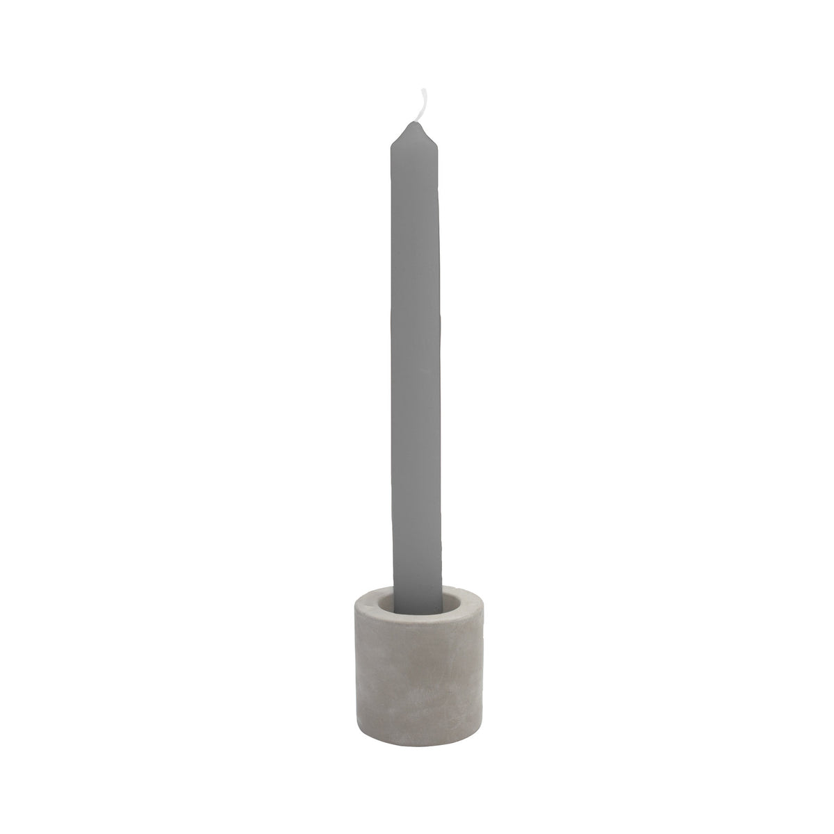 Leeff Dinner Candles Geschenkset Donna grau
