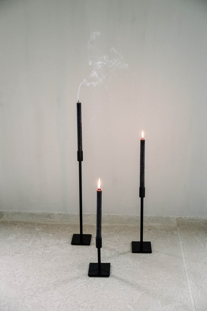 Leeff Candle Holder Cleo Black S