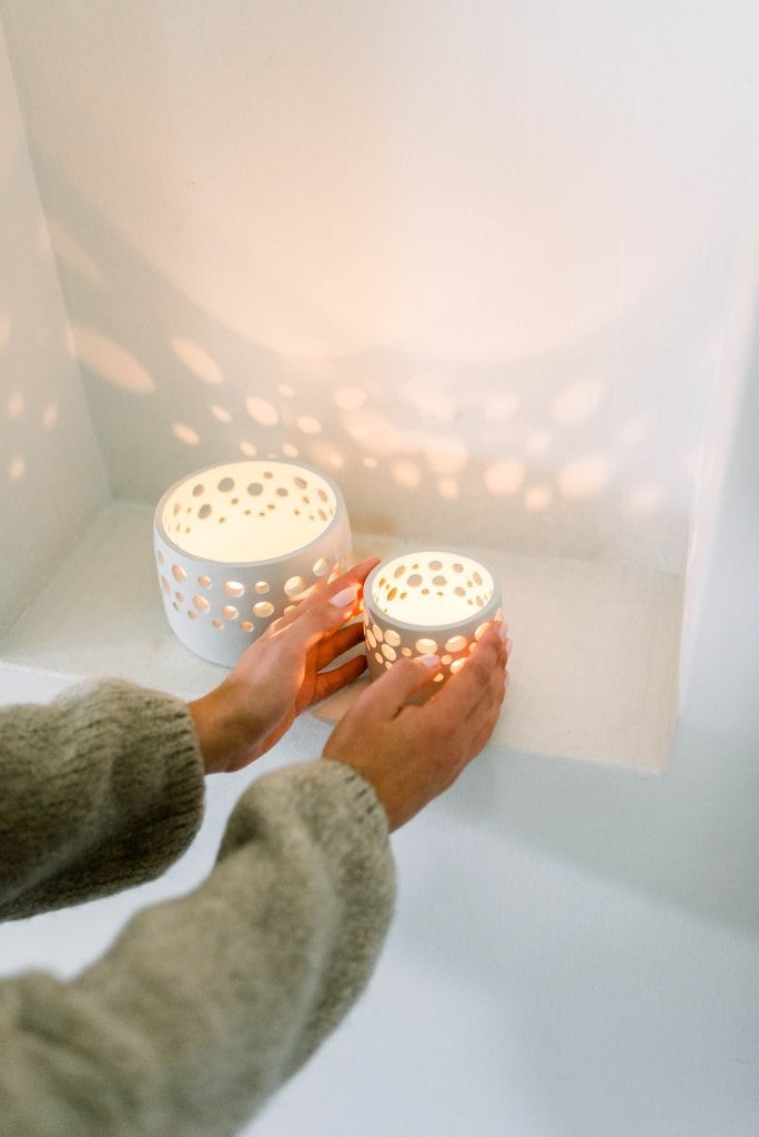 Leeff Tealight Holder Timor S Natural