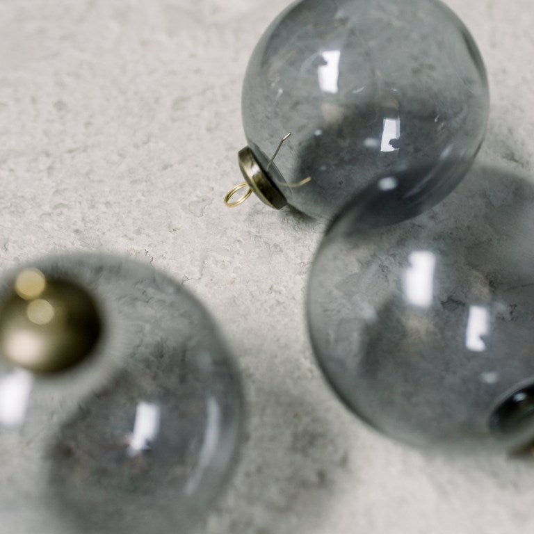 Leeff Christmas Ball Cis Light Grey